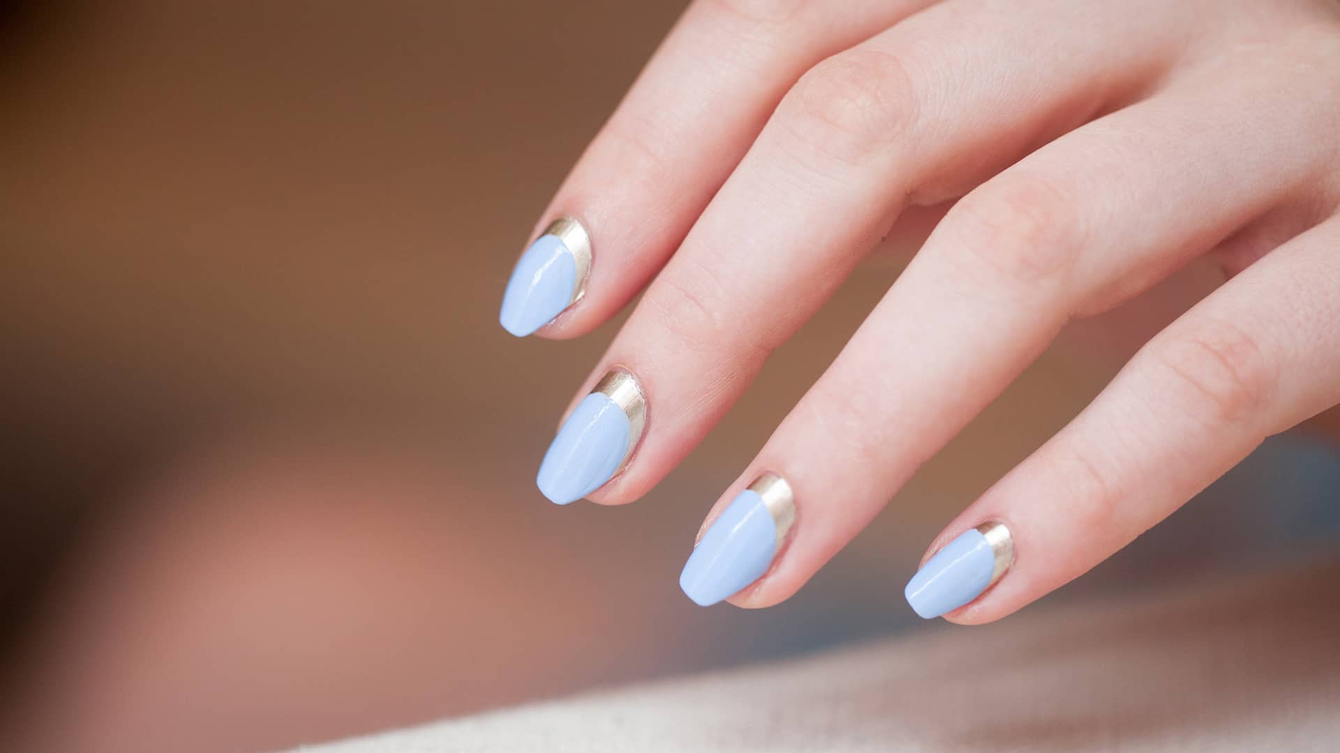 French Reverse Manicure